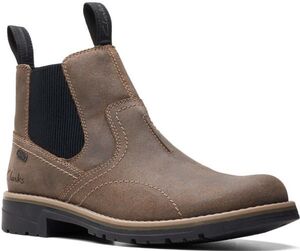 Clarks 29cm ウォータープルーフ チェルシー ブーツ 防水 ワクシー スエード サイド ゴア ビジネス スニーカー レザー スーツ JJJ230