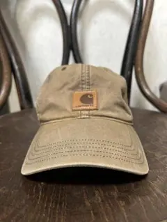 古着　carhartt カーハート　キャップ　ブラウン　帽子　アメカジ