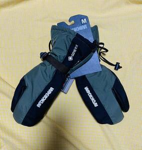 【即決】新品・未使用 AFD ICEGEAR TRIGGER GLOVE OLIVE Mサイズ GORE-TEX ミット ミトン オリーブ エーエフディー ゴアテックス40%OFF