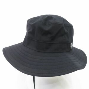 145 THE NORTH FACE ノースフェイス GORE-TEX Hat ゴアテックスハット 帽子 NN01605 Lサイズ ブラック ※中古