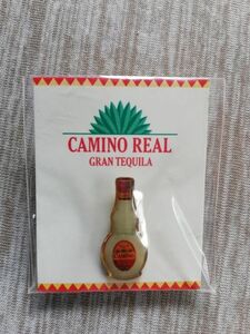 テキーラ　CAMINO REAL GRAN TEQUILA カミノレアル　ピンズ　ピンバッジ　ピンバッチ　酒　白