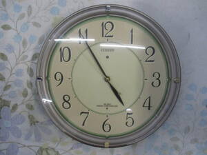 ＣＩＴＩＺＥＮシチズン　電波時計　４ＭＹ６４３　検　インテリア小物　掛時計　柱時計　アナログ時計