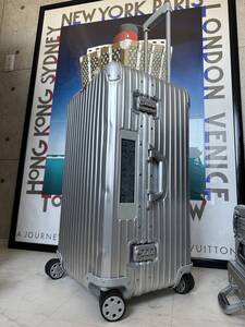 【即決/即納】RIMOWA TOPAS リモワ トパーズ 電子タグ E-tag TSAロック ディバイダー２枚完備 スーツケース 923.75.00.5 89L