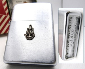 鉄製 Steel USN メタル Pat.2032695 ジッポ zippo 1952年