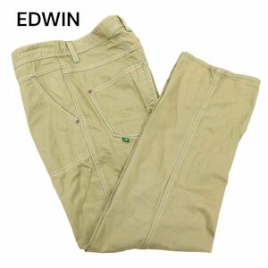 EDWIN エドウィン 102RS 春夏 バナナファイバー★ スラックス ベイカー パンツ Sz.L　メンズ 日本製　C4B00939_2#P