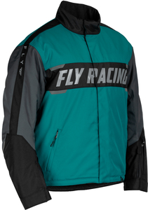 XLサイズ FLY RACING フライ レーシング OUTPOST バイク ジャケット ブラック/ティール/オレンジ XL