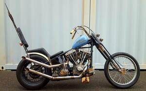 1980 Harley Davidson FX Long fork chopper custom ロングフォーク チョッパー 前後ドラム