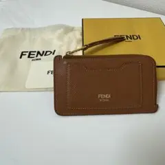 FENDI カードケース　ブラウン