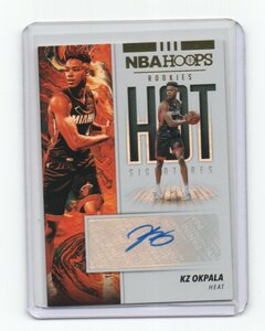 2019-20 PANINI NBA HOOPS [KZ OKPALA]直筆サイン・ルーキーカード(Auto Rookie Card) MIAMI HEAT