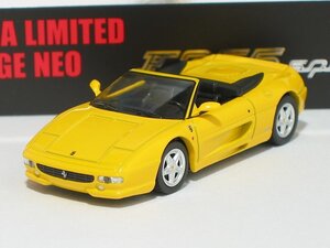 フェラーリ F355 スパイダー（黄）LV-N【トミーテック社1/64ミニカー】【トミカの時】