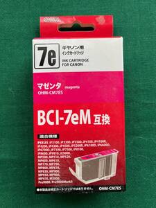 2301★未開封★BCI-7eM★互換インク★マゼンタ★キヤノン★CANON★OHM-CM7ES