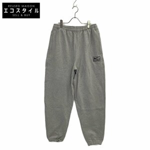 NIKE ナイキ ×STUSSY 23FW FN5231-050 STONE WASHED FLEECE PANT GREY HEATHER グレー M トップス コットン メンズ 中古