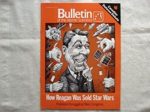 【原子力科学者会報 英語】 Bulletin of the Atomic Scientists 1987-10 /How Reagan Was Sold Star Wars /核科学者紀要 学術誌 軍備管理