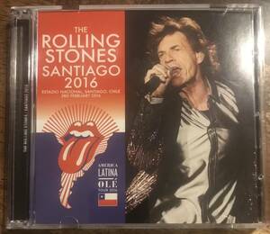 The Rolling Stones / ローリングストーンズ / Santiago 2016 / 2CD / Live in Chile 3rd February 2016 / プレス盤 / 歴史的名盤