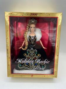 【★希少】2006 Mattel Holiday Barbie Collector Doll by Bob Mackie ホリデーバービー ボブ・マッキー 人形 玩具 おもちゃ 現状品