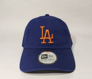 ヨーロッパ限定 NEW ERA ロサンゼルス ドジャース カジュアルクラシック フリーサイズ ダッドハット LA Dodgers ニューエラ 希少カラー