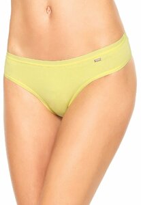 ショーツ 下着 パンツ ビキニ レディースショーツ 美尻 ブラジリアンカット　Sサイズ　イエロー(Amarelo) 40353