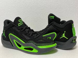 【13】1円～中古 美品 Nike Jordan Tatum 1 ナイキ ジョーダン テイタム1 "Black/Anthracite/Green Strike"