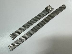 オメガ OMEGA 純正ベルト ブレス 6009 ラグ幅9mm SS メンズ 腕時計用 メッシュベルト　OMEGA vintage stainless steel bracelet 85-1