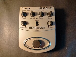 BEHRINGER BDI21 ダイレクトボックス Bass プリアンプ