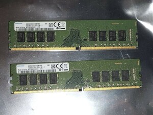 SAMSUNG DDR4デスクトップ用メモリ　2666 16GBx2