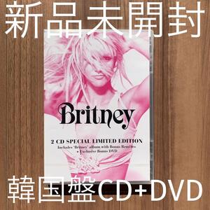 Britney Spears ブリトニー・スピアーズ Britney CD+DVD 韓国盤 新品未開封