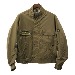 Belstaff ベルスタッフ ジャケット モーターサイクル バイク サーキット 走行用 ベージュ (メンズ L) 中古 古着 Q3782