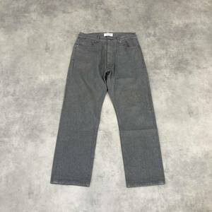 GQ119◇THOM BROWNE : USA製 セルビッジ グレーデニム◇2◇グレー系 赤耳 トムブラウン