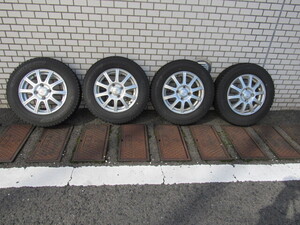 PRACTIVA ICE BP02 145/80R13 スタッドレスタイヤ・アルミホイール４本セット