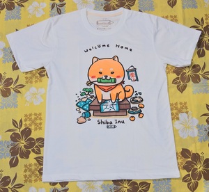 ★送料無料★半袖Ｔシャツ★Ｍサイズ★柴犬★新品★Ｗ０５Ｍ