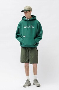 Wtaps ACADEMY / HOODY / COTTON. COLLEGE / BLACK (241ATDT-CSM04)　新品