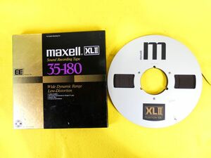 (MTR-5) maxell マクセル XLII 35-180 10号 メタルリール オープンリールテープ オーディオ ＠80(9)