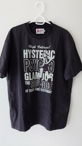 ヒステリックグラマー　HYSTERIC GLAMOUR　Tシャツ　黒　ブラック　サイズＳ　送料無料