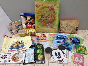 ◇ディズニー 《大量セット》《未開封品あり》TDR ミッキー ミニー チップとデール ほか 雑貨 20点 1W62 【80】