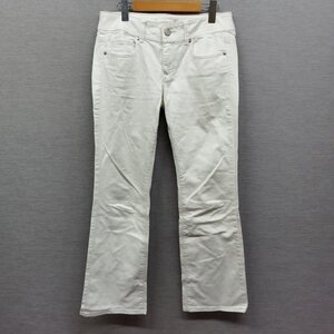 L377 AMERICAN EAGLE OUTFITTERS アメリカンイーグル アウトフィッターズ ストレッチ パンツ ストレート アメカジ ホワイト 8 AEO