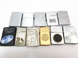 未使用品含む ZIPPO ジッポー 11点まとめ売り オイルライター 無地 銭形刑事 HAWAII ヴィンテージ 動作未確認 ジャンク 現状品