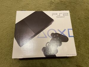 店頭展示品　希少　未開封品　海外欧米版　ヨーロッパー　SONY ソニー PS2 プレイステーション2 SCPH-75004SF PAL ブラック　本体セット