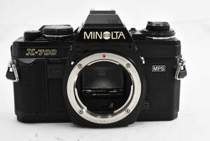 ★完動・美品・モータードライブ付き★MINOLTA X-700　ミノルタ 一眼レフ フィルムカメラ (t1850)