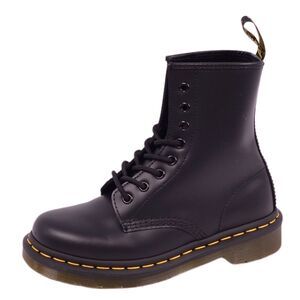 美品 ドクターマーチン Dr.Martens ブーツ ショートブーツ 8ホール 1460 スムースレザー シューズ レディース UK3 黒 cf07mt-rm04f10855