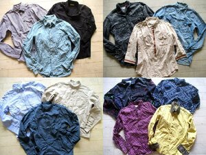 ●メンズ USED 長袖シャツ 福袋 まとめて まとめ売り 50点 セット 大量 洋服 古着 仕入れ ●29