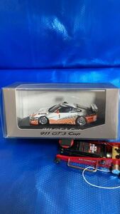 ポルシェ特注 ミニチャンプス 1/43 ポルシェ 911 GT3 Cup #1