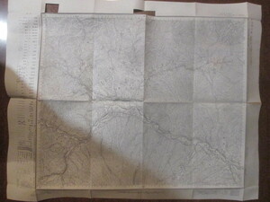 古地図　中之條　5万分の1地形図◆昭和30年◆群馬県、吾妻