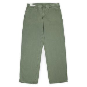 ディッキーズ Dickies 00s Y2K ダックペインターパンツ カーペンター ビンテージ 874 USA 古着 (-3787) モスグリーン W36 L32