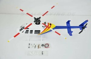 ☆5月31まで特価目玉企画☆ 470 B 407 Air Rescue Supaer Scale ☆：専用ヘリ機体がセットになっていますのでとてもお得なモデルです。
