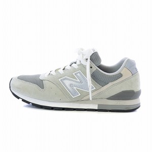 ニューバランス NEW BALANCE スニーカー シューズ Nロゴ スエード 5.5 23.5cm グレー CM996BG /AQ レディース