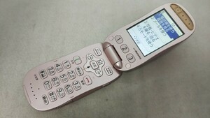 docomo FOMA らくらくホン F-07A ＃DG4359 FUJITSU 富士通 折畳式 ガラケー ケータイ 簡易動作確認＆簡易清掃＆初期化OK 判定○ 送料無料 