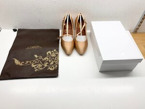 Ads エーディーエス　Dance　Shoes　ダンスシューズ　22.5ｃｍ　ヒール高　約7.5ｃｍ　箱　袋付き