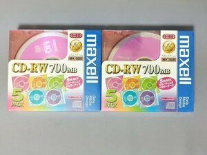 maxell データ用 CD-RW 700MB 10枚 マクセル ネコポス発送は緩衝材なし