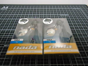 メガバス　ｎａｄａ　ビズラ　７ｇ(FULL BLACK)　未開封品２個