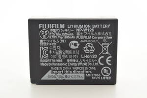 MA23037★FUJIFILM 富士フイルム 純正 NP-W126 バッテリー